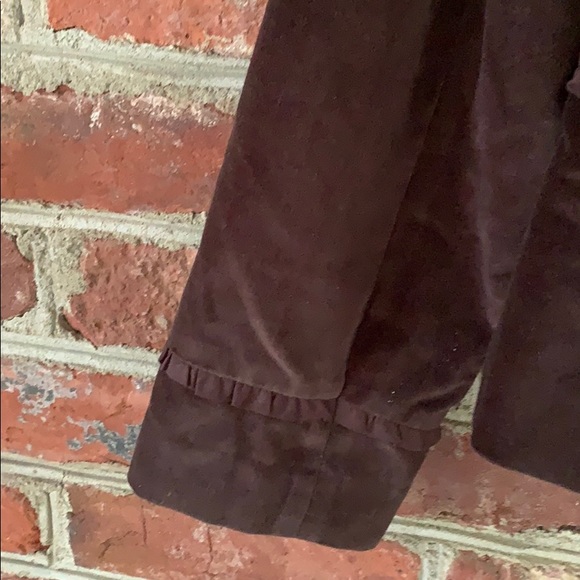 Brown Velvet Blazer - Picture 4 of 10